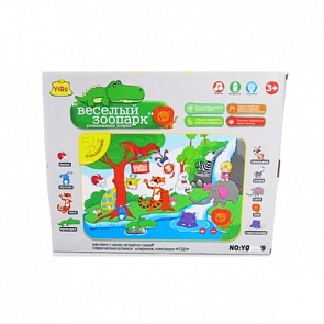 Развивающий коврик на батарейках, со светом и звуком, русифицированный (Shantou, 1311M088sim)